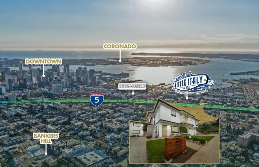 Perla D'Italia -1Br- Free Driveway Parking -1 Car Daire San Diego Dış mekan fotoğraf